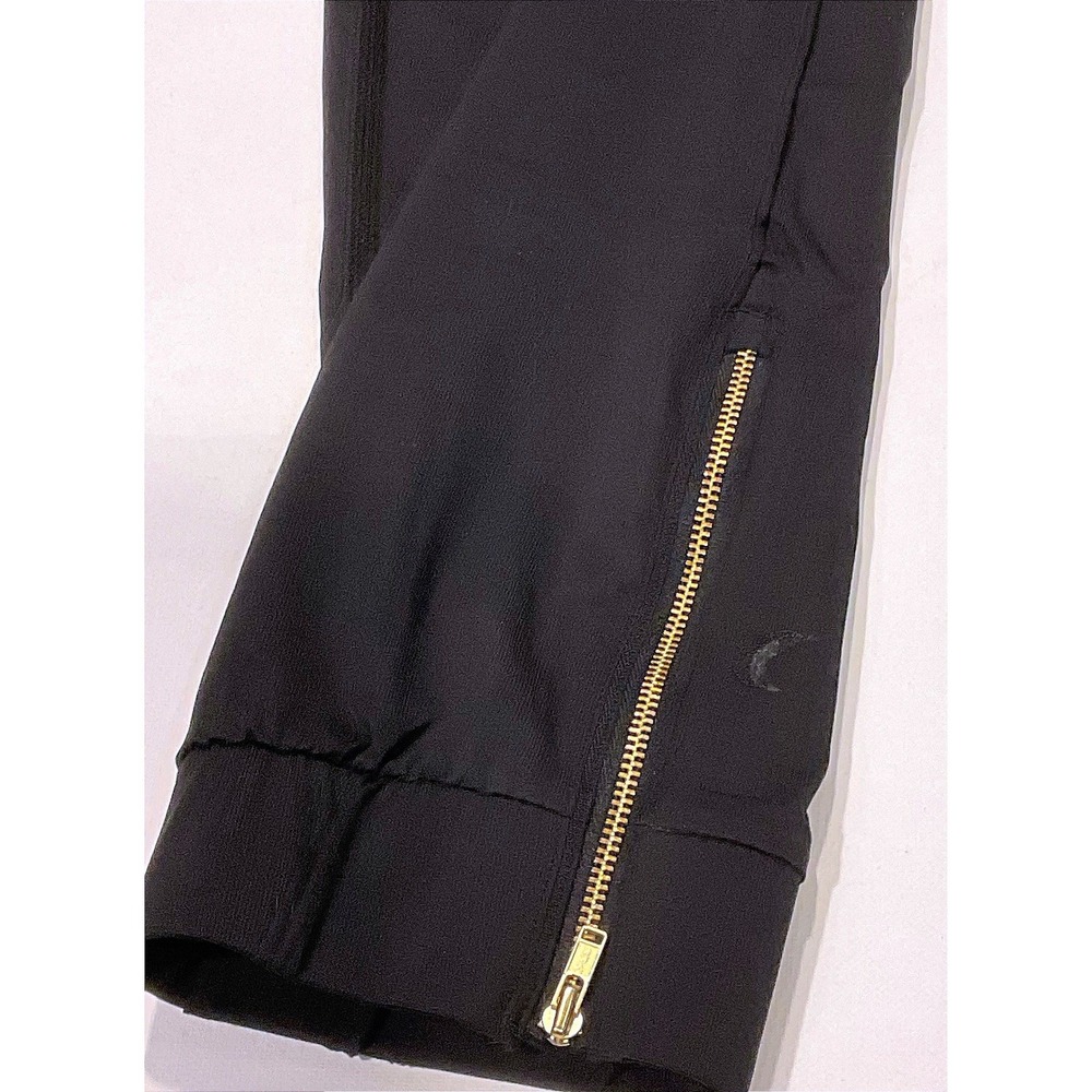ZYIA Black Everywhere Zipper Jogger Slim tapered fitLow-profile hip pockets XL - Picture 9 of 15